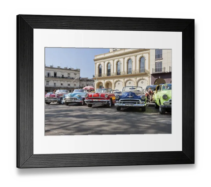 Framed Print : US Classic Car, Car, Havana, Cuba, Central America Framed Print : US Classic Car, Car, Havana, Cuba, Central America