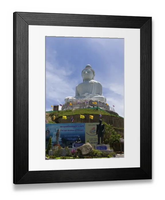Framed Print : Buddha statue, Big Buddha of Phuket Framed Print : Buddha statue, Big Buddha of Phuket