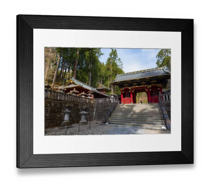 Framed Print : Nikkozan Rinnoji Temple, Buddhist Temple
