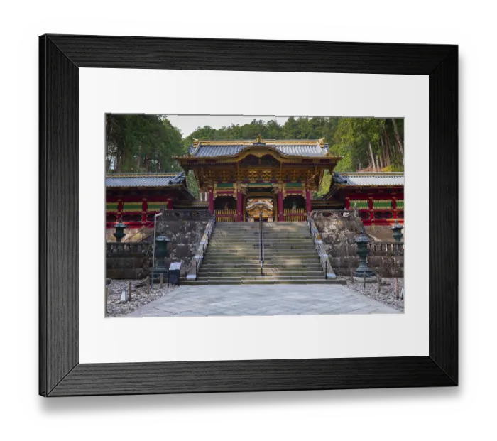 Framed Print : Nikkozan Rinnoji Temple, Buddhist Temple