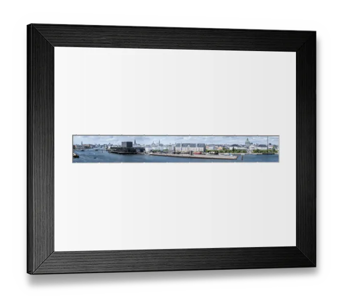 Framed Print : View from the Royal Opera House Copenhagen