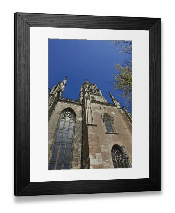 Framed Print : Ulm Cathedral, south side, south tower Framed Print : Ulm Cathedral, south side, south tower