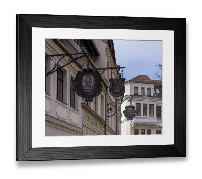 Framed Print : Nikolaiviertel, Berlin-Mitte, Germany, Europe