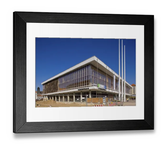 Framed Print : Dresden Palace of Culture Framed Print : Dresden Palace of Culture