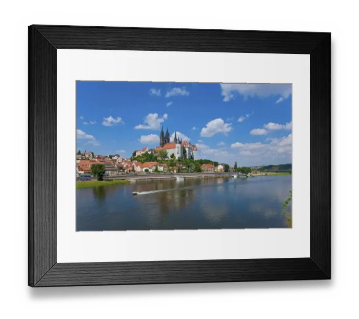 Framed Print : Meissener Scherenschnitt