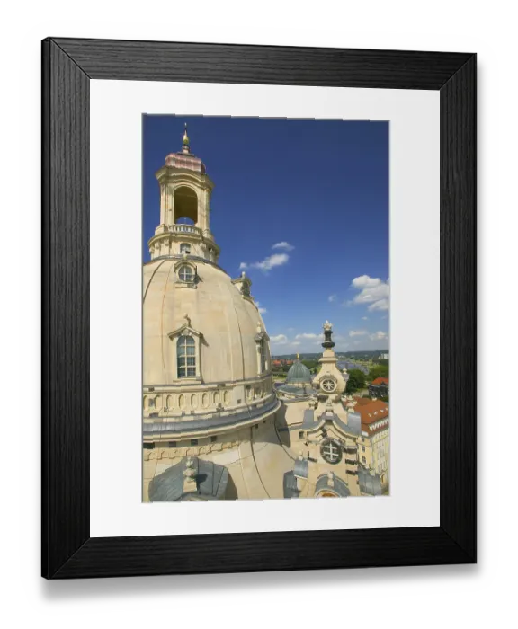 Framed Print : Dresden Church of Our Lady