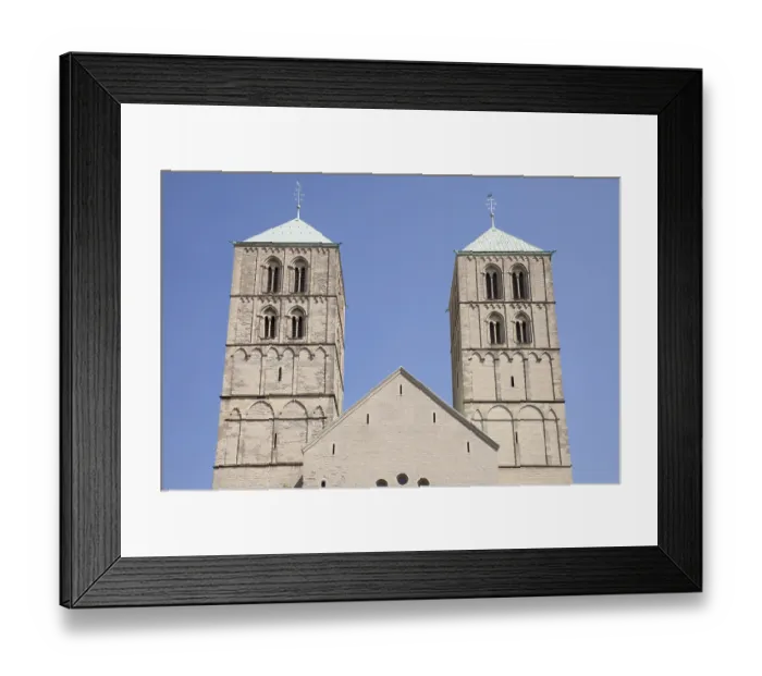Framed Print : Muenster Cathedral, Muenster, Muensterland
