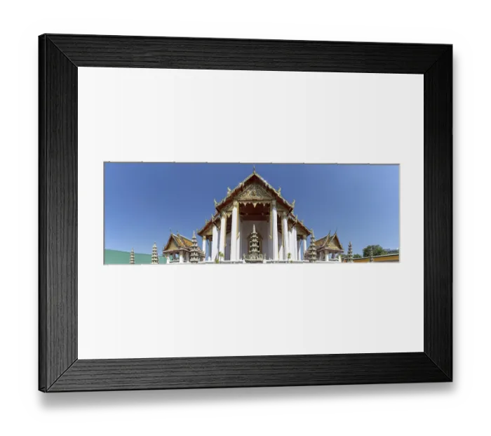 Framed Print : Wihan Luang (the Great Chapel is the centrepiece of the temple)