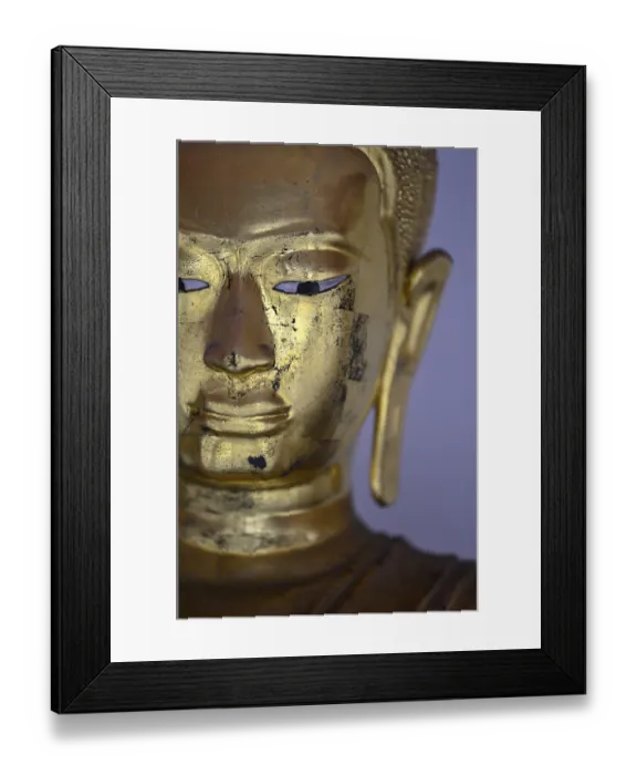Framed Print : Gilded Buddha statue in Wat Pho Framed Print : Gilded Buddha statue in Wat Pho