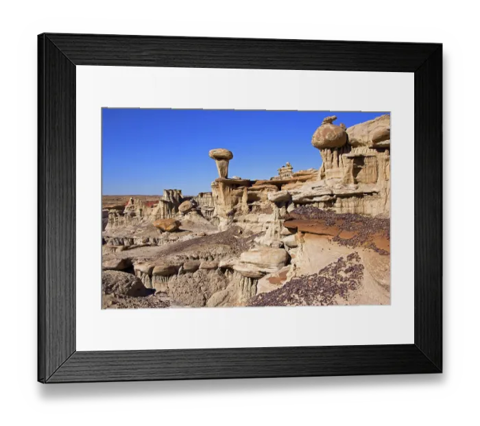Framed Print : The Valley of Dreams, New Mexico