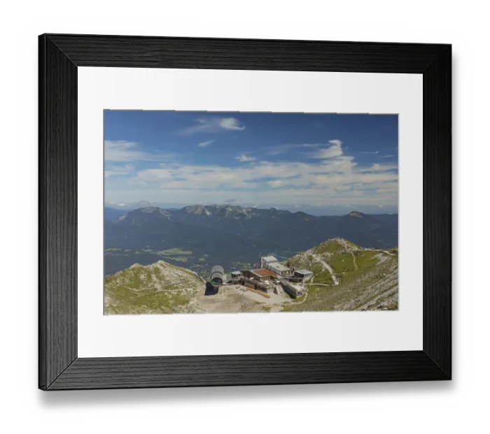 Framed Print : Bergwelt Karwendel, Information center Karwendelgrube Framed Print : Bergwelt Karwendel, Information center Karwendelgrube