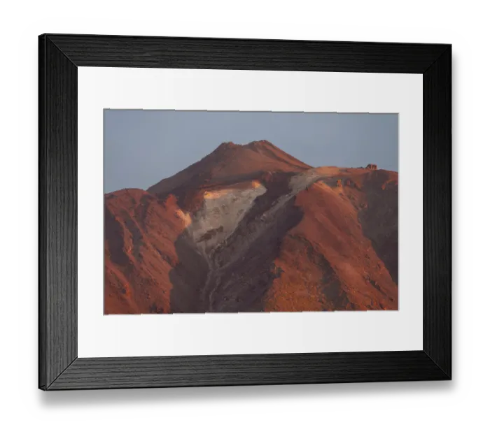 Framed Print : Panorama during the ascent to Alto de Guajara