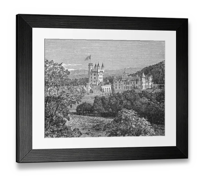 Framed Print : Balmoral Castle, Royal Deeside