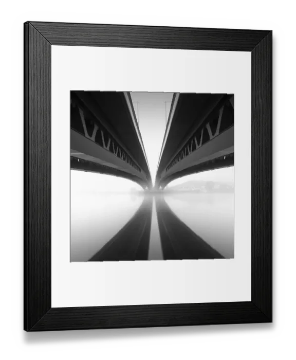 Framed Print : The Minna Todenhagen Bridge connects Oberschoeneweide with Niederschoeneweide in the Berlin district of Framed Print : The Minna Todenhagen Bridge connects Oberschoeneweide with Niederschoeneweide in the Berlin district of