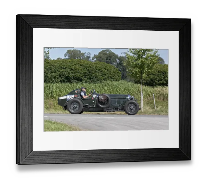 Framed Print : A 3.5 liter supercharged Bentley