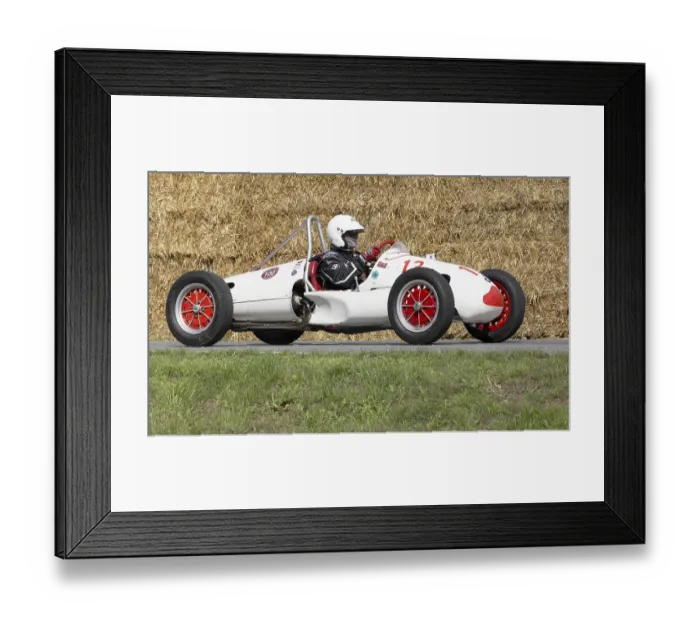 Framed Print : Cooper TK 18 MK 6 on the circuit Framed Print : Cooper TK 18 MK 6 on the circuit