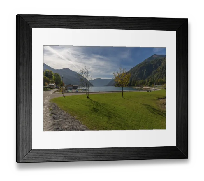 Framed Print : Achenkirch am Achensee, nature reserve