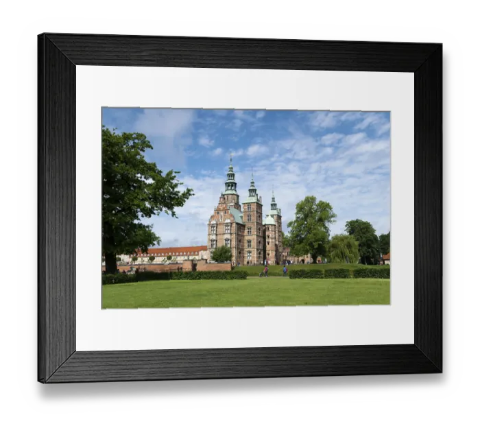 Framed Print : Rosenborg Castle, Copenhagen, Denmark, Europe