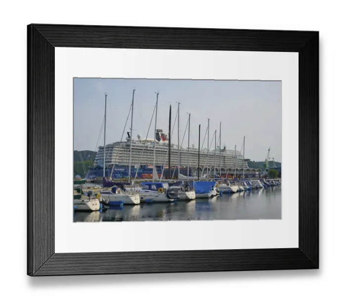 Framed Print : A large cruise ship, Mein Schiff 6 Framed Print : A large cruise ship, Mein Schiff 6