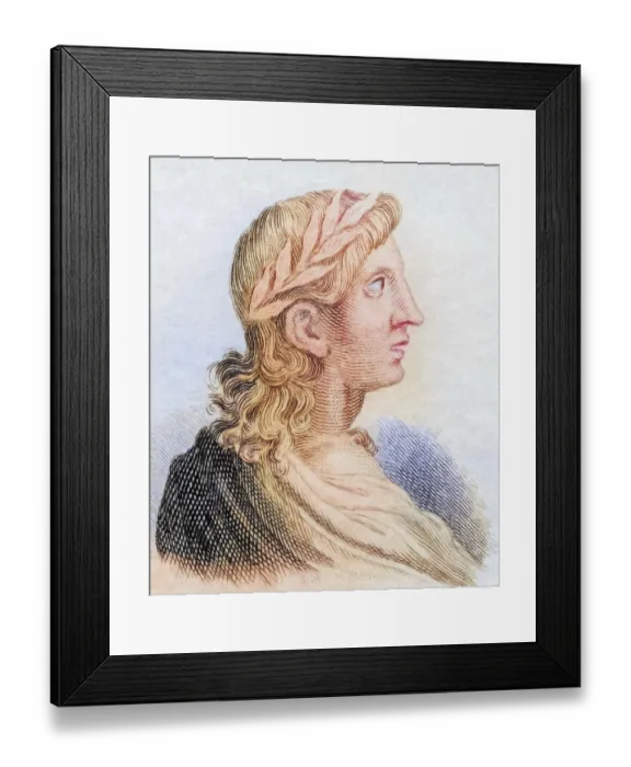 Framed Print : Publius Vergilius Maro, Vergil