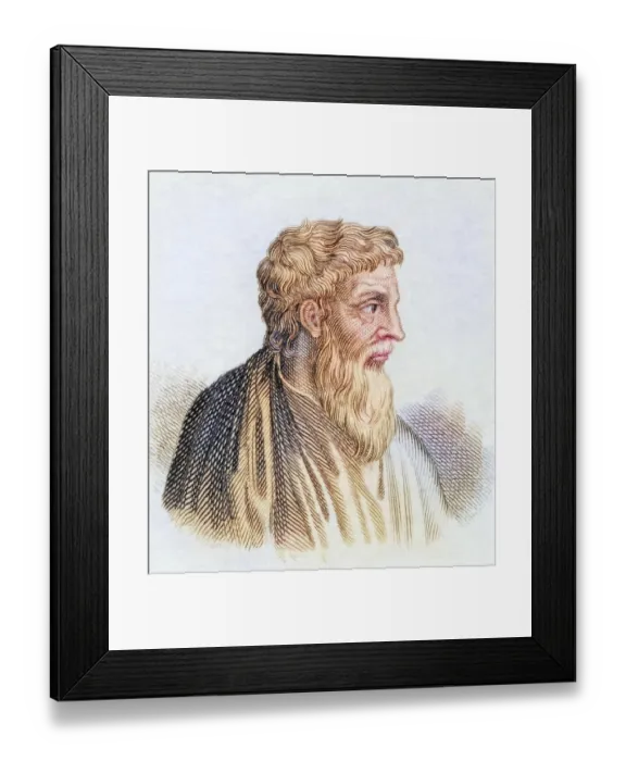 Framed Print : Pedanius Dioscorides, C. 40 to 90 A Framed Print : Pedanius Dioscorides, C. 40 to 90 A