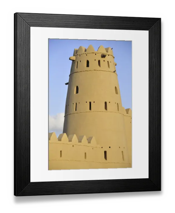 Framed Print : Tower of the Al Jahili Fort, Al Ain Framed Print : Tower of the Al Jahili Fort, Al Ain