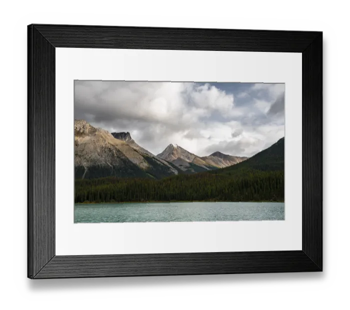 Framed Print : Rocky Mountain Peaks, Leah Peak