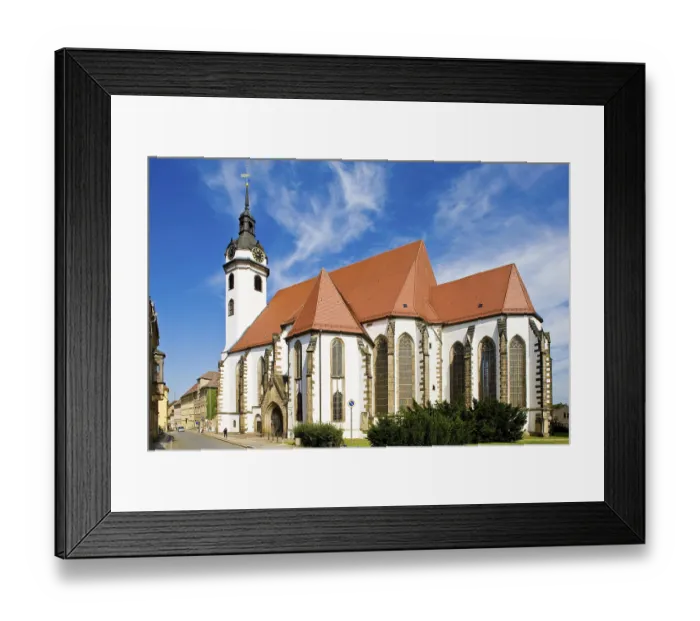 Framed Print : Torgau St Mary's Church Torgau St Mary's Church