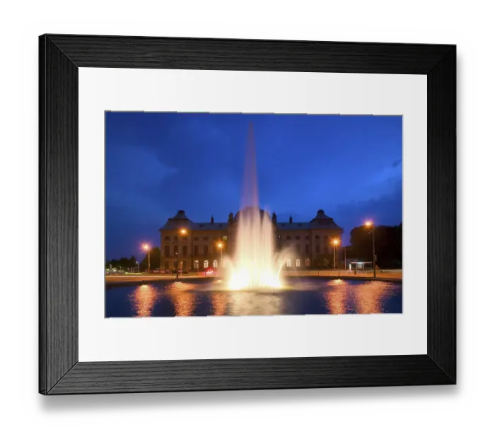 Framed Print : Japanese Palace, a four-winged complex with oriental echoes built in 1727-37 by Matthaeus Poeppelmann Framed Print : Japanese Palace, a four-winged complex with oriental echoes built in 1727-37 by Matthaeus Poeppelmann