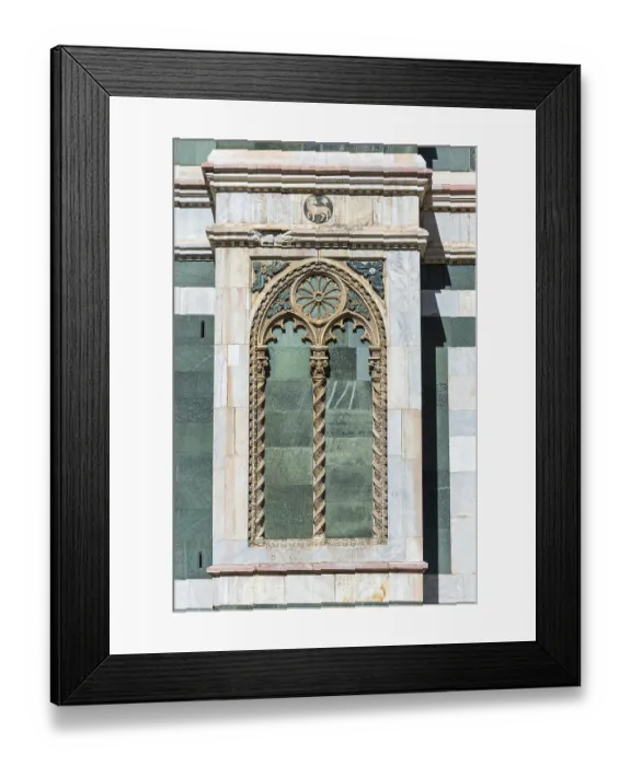 Framed Print : Detail of the Cathedral of Santa Maria del Fiore