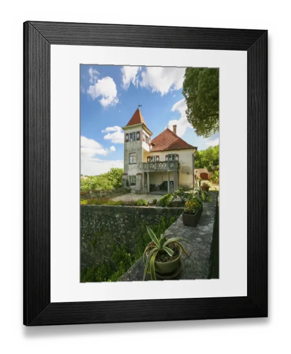Framed Print : Klingenstein Castle, historical building
