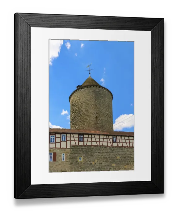 Framed Print : Reichenberg Castle, Staufer castle complex Framed Print : Reichenberg Castle, Staufer castle complex