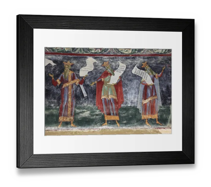 Framed Print : The Sucevita Monastery, Manastirea Sucevita