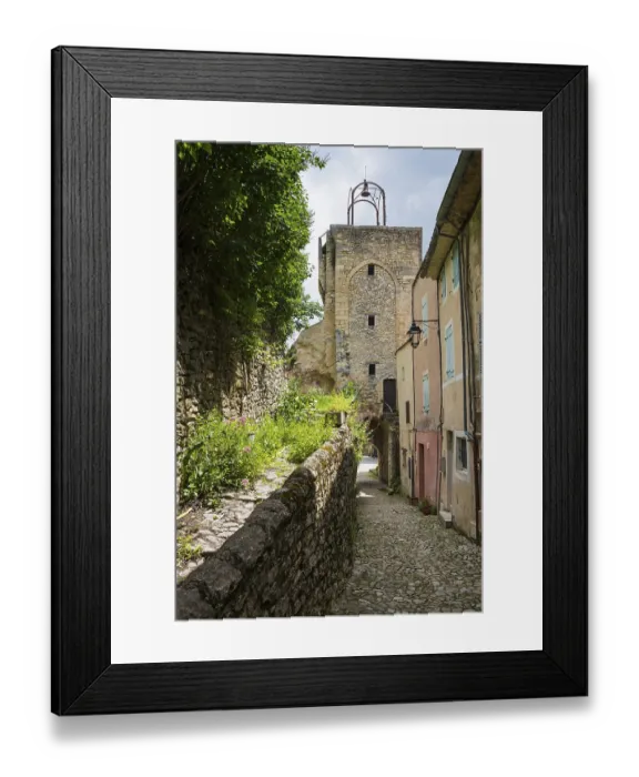 Framed Print : Medieval village in the mountains Framed Print : Medieval village in the mountains