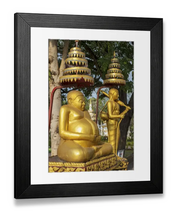 Framed Print : Wat Si Saket or Sisaket Temple