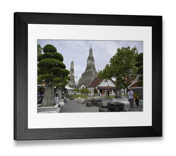Framed Print : Wat Arun, Temple of Dawn, Bangkok, Thailand, Asia