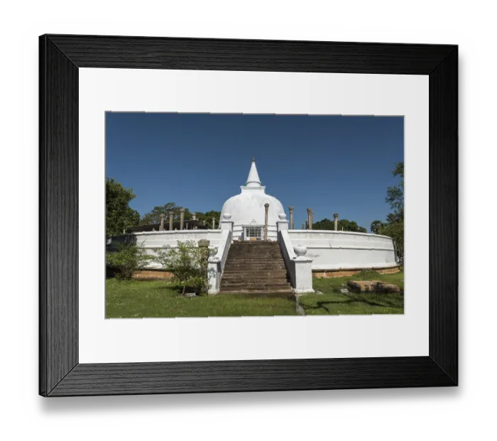 Framed Print : Lankaramaya Dagoba, Lankarama Stupa