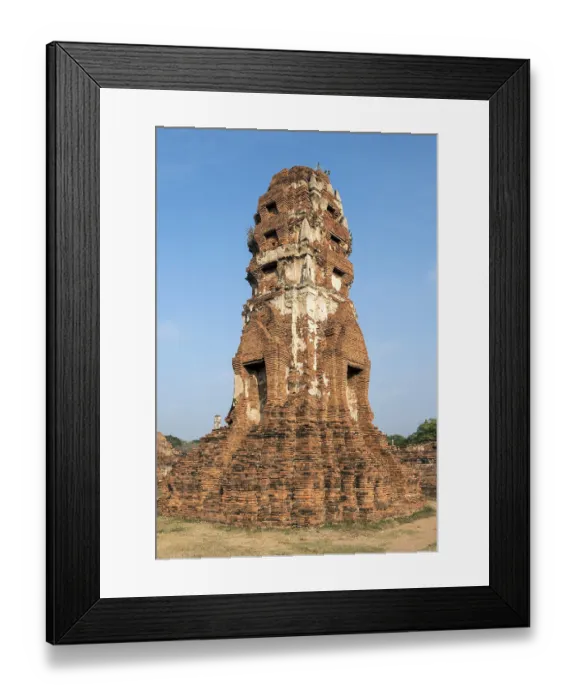 Framed Print : Prang at Wat Mahathat, Buddhistic temple complex Framed Print : Prang at Wat Mahathat, Buddhistic temple complex