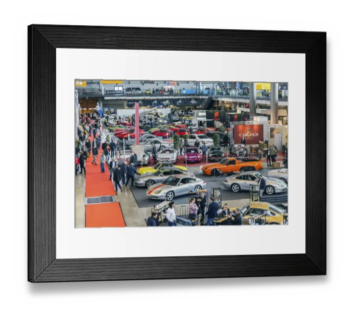Framed Print : Retro Classics classic car fair with historic vehicles and a wide range of exclusive cars Framed Print : Retro Classics classic car fair with historic vehicles and a wide range of exclusive cars