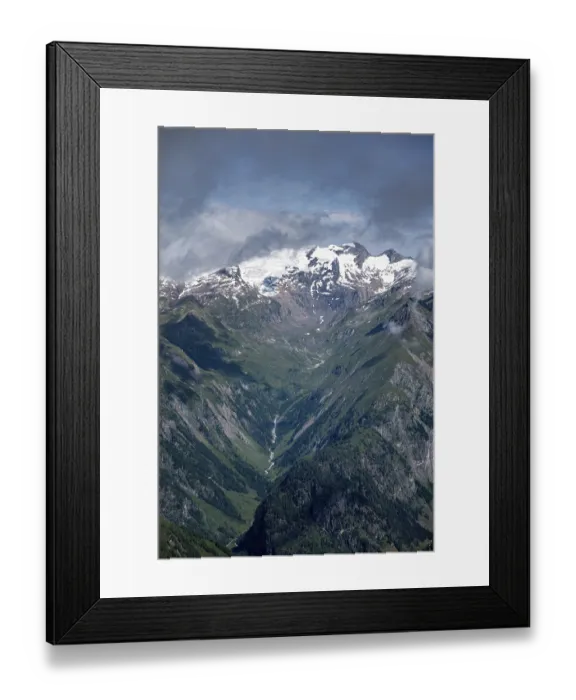 Framed Print : High mountains, Lasoerling Group Framed Print : High mountains, Lasoerling Group