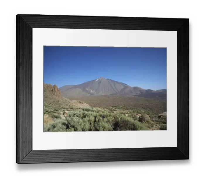Framed Print : Panorama during the ascent to Alto de Guajara