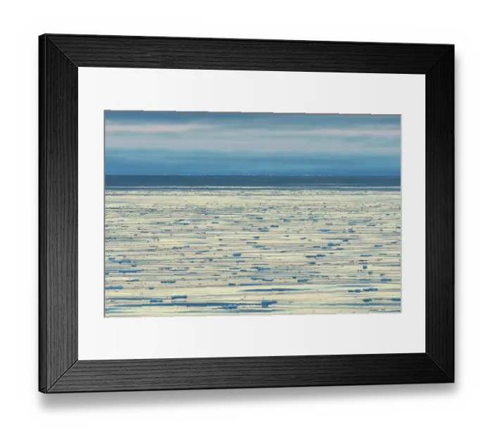 Framed Print : Drifting ice floes on the edge of the pack ice Framed Print : Drifting ice floes on the edge of the pack ice