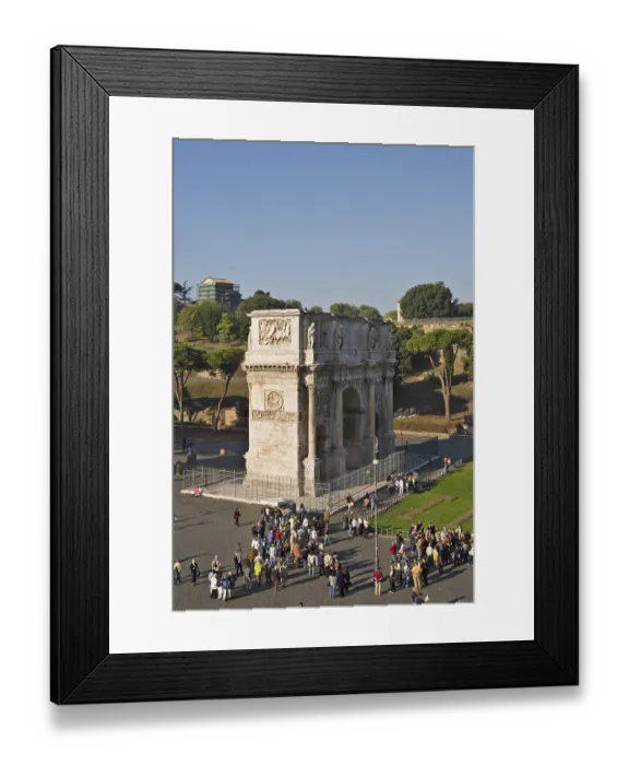 Framed Print : Arch of Constantine seen from the Colosseum Framed Print : Arch of Constantine seen from the Colosseum