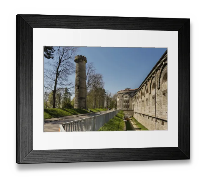 Framed Print : Wilhelmsburg, federal fortress