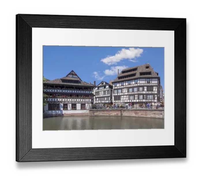 Framed Print : La Petite France, Maison des Tanneurs