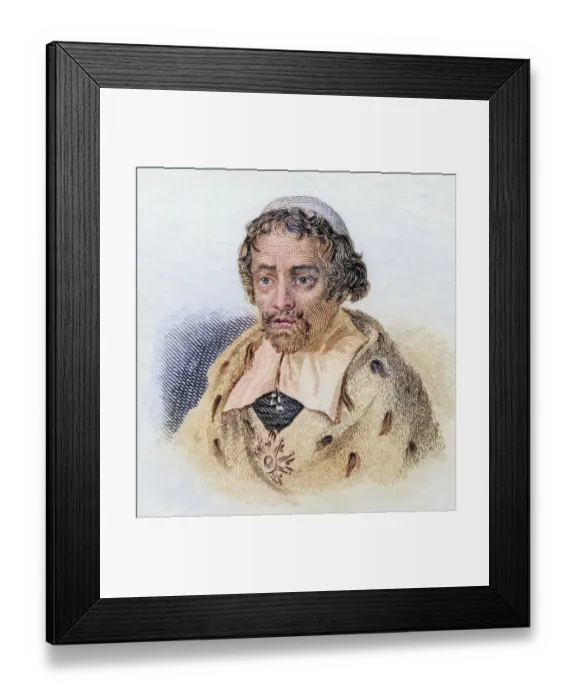 Framed Print : Joseph Pitton de Tournefort, (born 5 June 1656 in Aix-en-Provence)