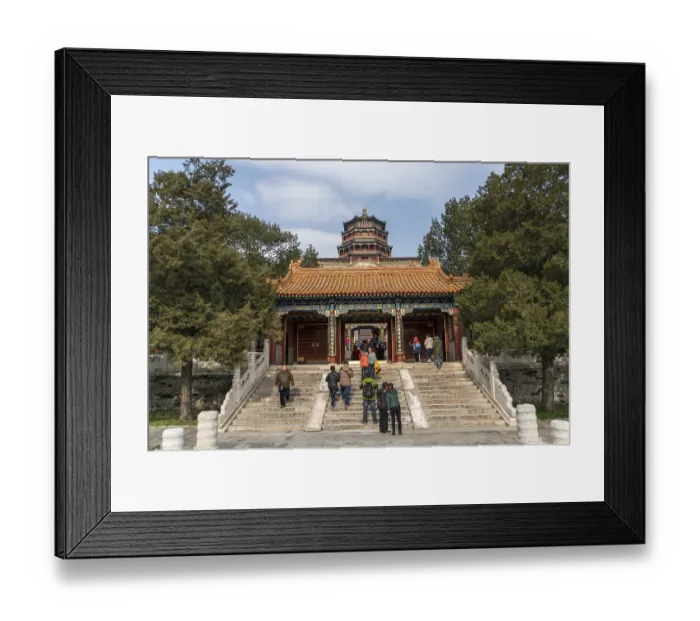 Framed Print : Tower of Buddhist Incense, Summer Palace