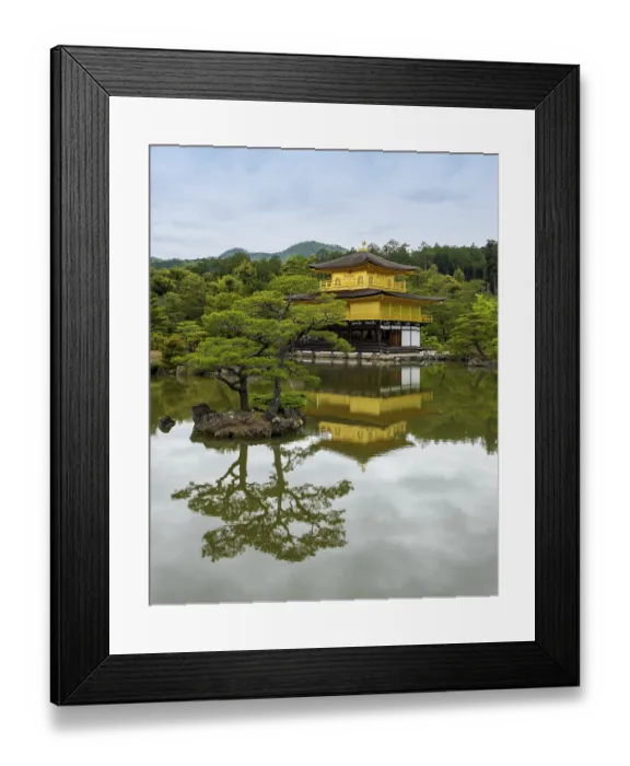 Framed Print : Kinkaku-ji, Temple of the Golden Pavilion Framed Print : Kinkaku-ji, Temple of the Golden Pavilion