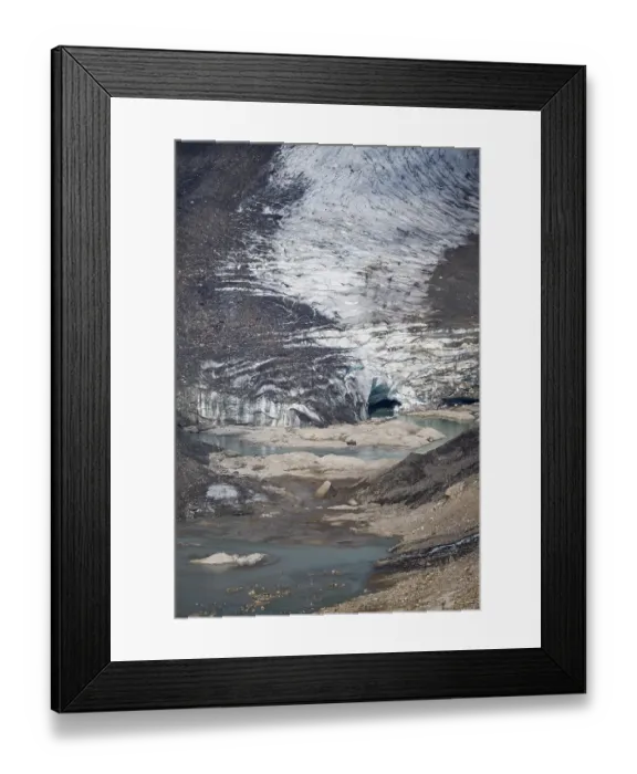 Framed Print : Close-up of Pasterze Hochalpengletscher