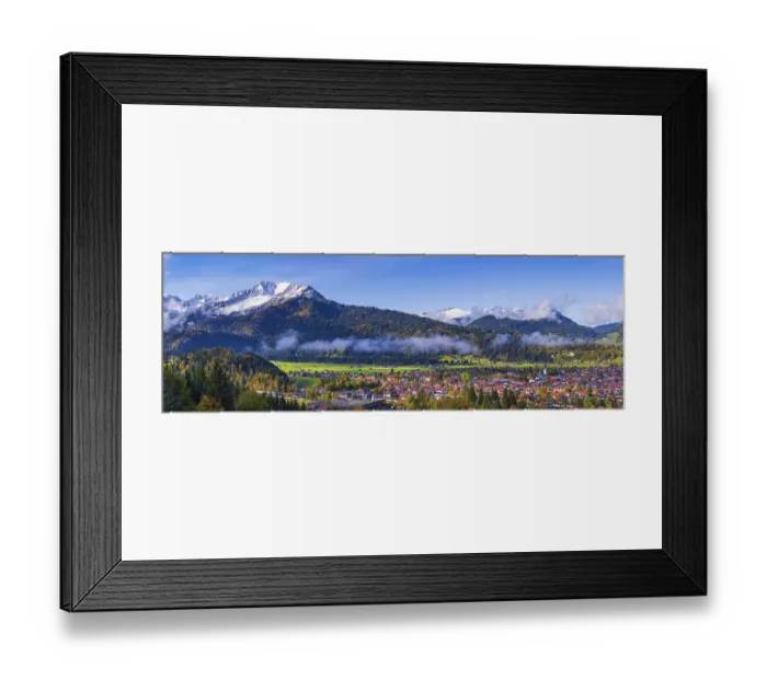 Framed Print : Oberstdorf, Oberallgaeu, Bavaria